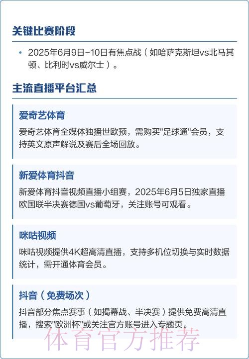 如何观看高质量直播世界杯预选赛