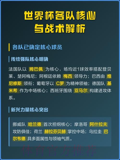 解析世界杯球队战术适应与变化